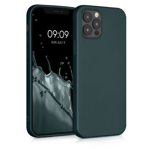 Husa iPhone 12 / iPhone 12 Pro, Silicon, Verde, 56114.14