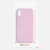 Husa Apple iPhone X / iPhone XS, Silicon, Roz, 42492.140