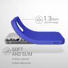 Husa Apple iPhone 12 / iPhone 12 Pro, Silicon, Albastru, 53938.134