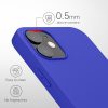 Husa Apple iPhone 12 / iPhone 12 Pro, Silicon, Albastru, 53938.134
