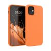 Husa Apple iPhone 12 / iPhone 12 Pro, Silicon, Portocaliu, 53938.150