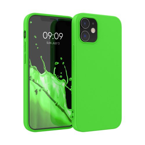 Husa Apple iPhone 12 / iPhone 12 Pro, Silicon, Verde, 53938.159