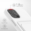 Husa Apple iPhone 12 / iPhone 12 Pro, Silicon, Alb, 55112.48