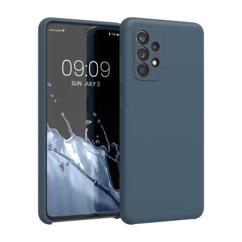 Husa Samsung Galaxy A52 / Galaxy A52 5G / Galaxy A52s 5G, Silicon, Albastru, 54347.202