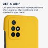 Husa Xiaomi Redmi 10, Silicon, Galben, 56153.143