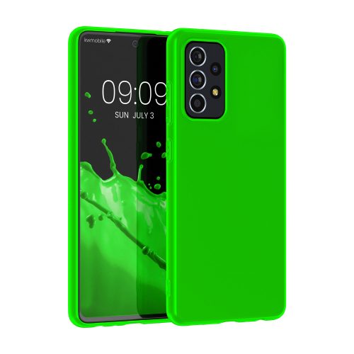 Husa Samsung Galaxy A52 / Galaxy A52 5G / Galaxy A52s 5G, Silicon, Verde, 54346.44