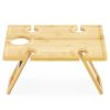 Masuta picnic portabila Navaris, 43x32x23 cm, 4 suporturi pahare, pliabila, 56161.01