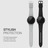 Rama cadran pentru Samsung Galaxy Watch 4 Classic (46mm), kwmobile, Aluminiu, Negru, 56178.01