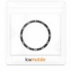 Rama cadran pentru Samsung Galaxy Watch 4 Classic (46mm), kwmobile, Aluminiu, Negru, 56178.01