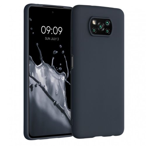 Husa Xiaomi Poco X3 NFC / Poco X3 Pro, Silicon, Albastru, 53482.186