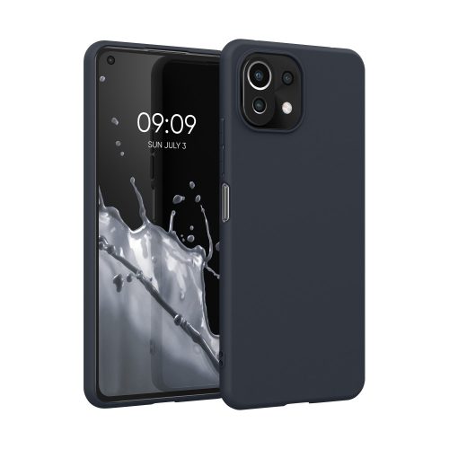 Husa Xiaomi Mi 11 Lite 5G, Silicon, Albastru, 54726.186