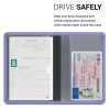 Husa pentru documente auto, Kwmobile, Albastru, Piele ecologica, 50103.108