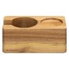 Suport pentru tamper din lemn de salcam Navaris, 58 mm, 56192.30