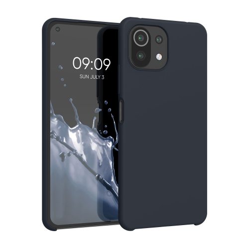 Husa Xiaomi Mi 11 Lite 5G, Silicon, Albastru, 54730.186