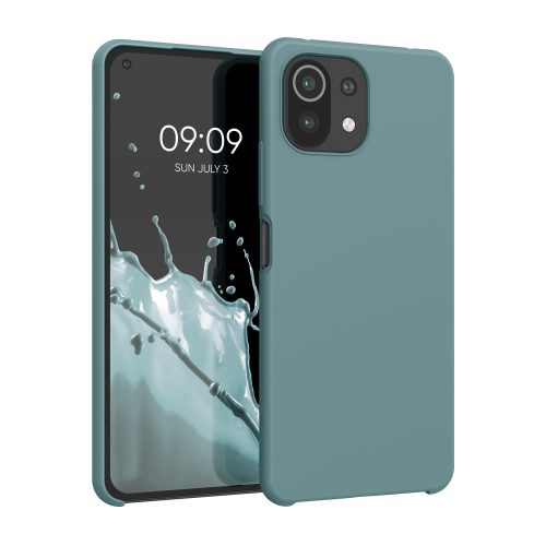 Husa Xiaomi Mi 11 Lite 5G, Silicon, Verde, 54730.207