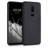 Husa OnePlus 6, Silicon, Negru, 55346.01