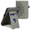 Husa pentru PocketBook Touch Lux 5 / Touch Lux 4 / Touch HD 3, Piele ecologica, Gri, kwmobile, 54817.06