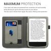 Husa pentru PocketBook Touch Lux 5 / Touch Lux 4 / Touch HD 3, Piele ecologica, Gri, kwmobile, 54817.06