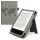 Husa pentru PocketBook Touch Lux 5 / Touch Lux 4 / Touch HD 3, Piele ecologica, Gri, kwmobile, 54817.05