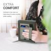 Husa pentru PocketBook Touch Lux 5 / Touch Lux 4 / Touch HD 3, Piele ecologica, Gri, kwmobile, 54817.05