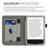 Husa pentru PocketBook Touch Lux 5 / Touch Lux 4 / Touch HD 3, Piele ecologica, Gri, kwmobile, 54817.05