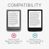 Husa pentru PocketBook Touch Lux 5 / Touch Lux 4 / Touch HD 3, Piele ecologica, Gri, kwmobile, 54817.05