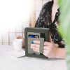 Husa pentru PocketBook Touch Lux 5 / Touch Lux 4 / Touch HD 3, Piele ecologica, Gri, kwmobile, 54817.05