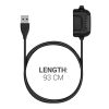 Cablu de incarcare USB pentru Willful ID205, Kwmobile, Negru, Plastic, 56229.01