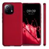 Husa Xiaomi Mi 11, Silicon, Rosu, 54189.36