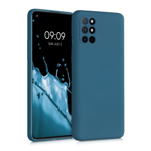 Husa OnePlus 8T, Silicon, Albastru, 55350.57