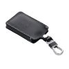 Husa Cheie Auto pentru Renault / Dacia - 4 Butoane - Keyless Go, kwmobile, Piele ecologica, Negru, 44135.91