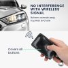 Husa Cheie Auto pentru Renault / Dacia - 4 Butoane - Keyless Go, kwmobile, Piele ecologica, Negru, 44135.91