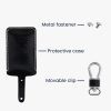 Husa Cheie Auto pentru Renault / Dacia - 4 Butoane - Keyless Go, kwmobile, Piele ecologica, Negru, 44135.91