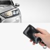 Husa Cheie Auto pentru Renault / Dacia - 4 Butoane - Keyless Go, kwmobile, Piele ecologica, Negru, 44135.91