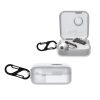 Husa pentru casti Nothing Nothing Ear (1), Kwmobile, Transparent, Silicon, 56227.03