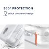 Husa pentru casti Nothing Nothing Ear (1), Kwmobile, Transparent, Silicon, 56227.03
