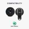 Husa Cheie Auto pentru Mini - 3 Butoane - Smart Key, kwmobile, Silicon, Multicolor, 56225.01