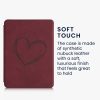 Husa pentru Kindle Paperwhite 11, Piele ecologica, Rosu, kwmobile, 56257.02