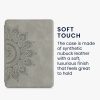 Husa pentru Kindle Paperwhite 11, Piele ecologica, Gri, kwmobile, 56257.06