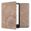 Husa pentru Kindle Paperwhite 11, Piele ecologica, Maro, kwmobile, 56258.01