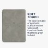 Husa pentru Kindle Paperwhite 11, Piele ecologica, Gri, kwmobile, 56257.05