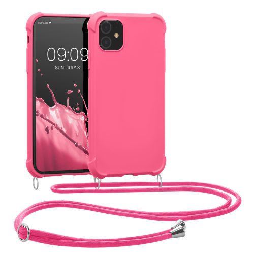 Husa Apple iPhone 11, Silicon, Roz, 53838.77