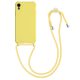 Husa Apple iPhone XR, Silicon, Galben, 49917.158