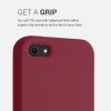 Husa Apple iPhone 5s / iPhone SE, Silicon, Rosu, 42766.209