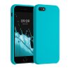 Husa Apple iPhone 5s / iPhone SE, Silicon, Albastru, 42766.205