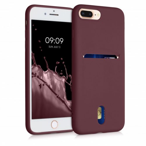 Husa Apple iPhone 8 Plus / iPhone 7 Plus, Silicon, Violet, 49102.190