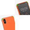 Husa Apple iPhone X / iPhone XS, Silicon, Portocaliu, 49915.150