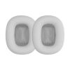 Set 2 Perne de urechi pentru casti Apple AirPods Max, Kwmobile, Gri, Piele ecologica, 55895.35