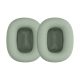 Set 2 Perne de urechi pentru casti Apple AirPods Max, Kwmobile, Verde, Piele ecologica, 55895.07