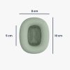Set 2 Perne de urechi pentru casti Apple AirPods Max, Kwmobile, Verde, Piele ecologica, 55895.07